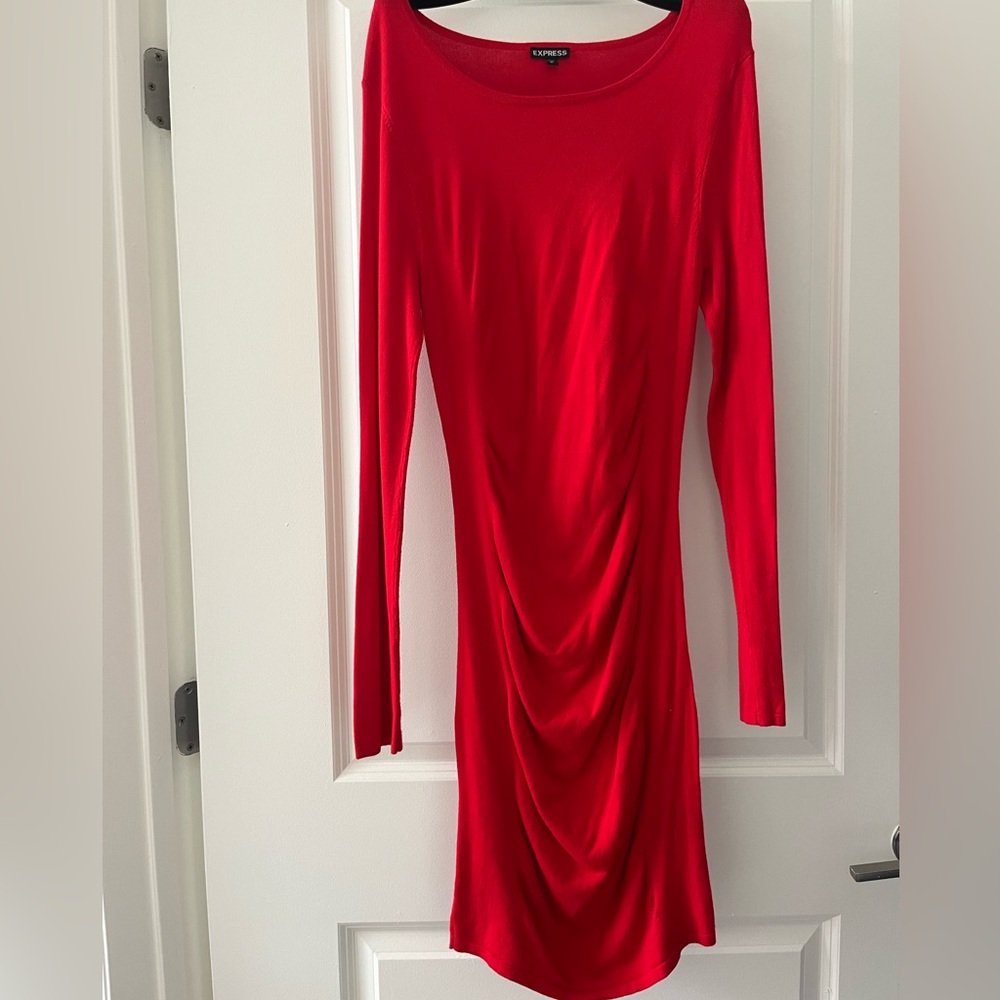 EXPRESS sweater dress, perfect for a holiday party!